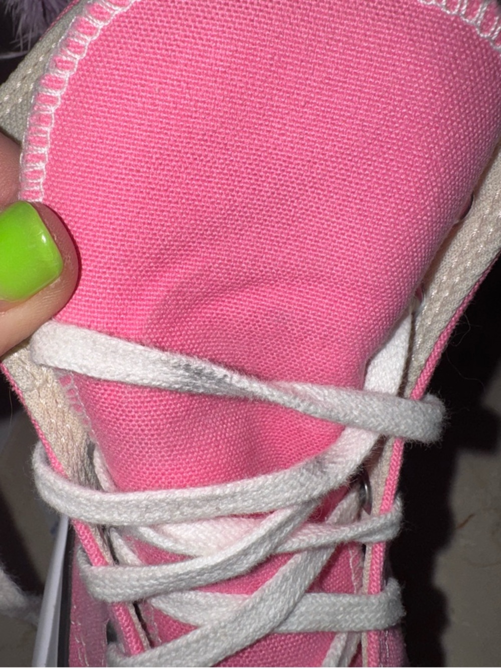 Pink Converse Run Star Hike Platform High Top Sneakers fits size 7 -Women’s 6 - Picture 14 of 16